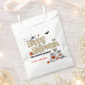 Niedliche Hunde Trick oder behandeln Halloween-Ein Geschenktütchen (Ausgeschnitten)