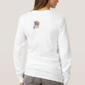 Niedliche Hunde und Katzen Besties T-Shirt (Rückseite)