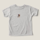 Niedliche Hunde und Katzen Besties T-Shirt (Design Rückseite)