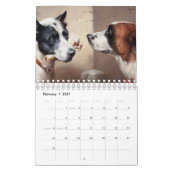 Niedliche Hunde und Welpen Kalender (Feb 2027)