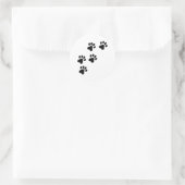 niedliche Hundehündchen Runder Aufkleber (Tasche)