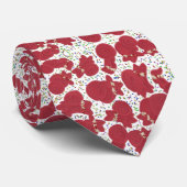 Niedliche Hundehütten Krawatte (Gerollt)