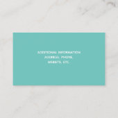 Niedliche Hundekatze und Vögel | Heimtiere Visitenkarte (Rückseite)