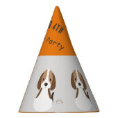 Niedliche Hundekinder Moderner individuelle Name Partyhütchen (Rechts)