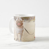 Niedliche Hundeliebhaber Fototasse Kaffeetasse (Vorderseite Links)