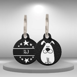 Niedliche Hundelosigkeit und einfaches Heimtierzub Haustiermarke