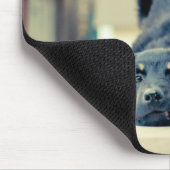 Niedliche Hundemausunterlage Mousepad (Ecke)