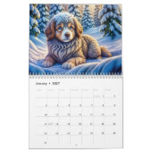 Niedliche Hundemomente Kalender (Jan 2027)