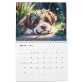Niedliche Hundemomente Kalender (Feb 2027)
