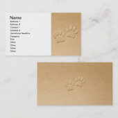 Niedliche Hundepads für Hundefreunde Visitenkarte (Vorne/Hinten)