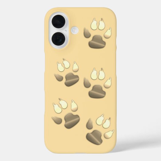 Niedliche Hundepaws Case-Mate iPhone Hülle (Rückseite)