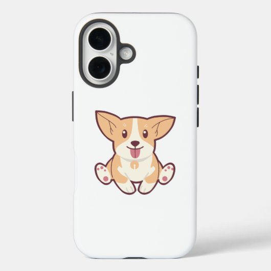 Niedliche Hundesammlung Case-Mate iPhone Hülle (Rückseite)