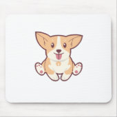 Niedliche Hundesammlung Mousepad (Vorne)