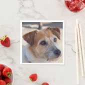 Niedliche Hundeservietten Serviette (Beispiel)