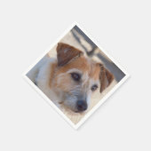Niedliche Hundeservietten Serviette (Ecke)