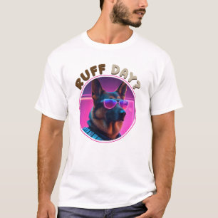 Niedliche Hundeshirt Funny Dog T-Shirt Hunde-M