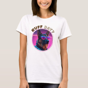 Niedliche Hundeshirt Funny Dog T-Shirt Hunde-M