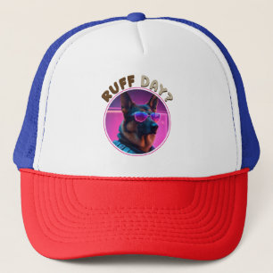 Niedliche Hundeshirt   Funny Dog T-Shirt   Hunde-M Truckerkappe