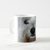 Niedliche HundeTasse Kaffeetasse (Vorderseite Links)