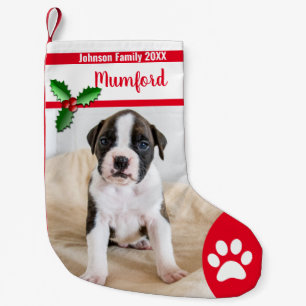 Niedliche HundeweihnachtsStrümpfe - Kleiner Weihnachtsstrumpf
