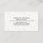 Niedliche Hundserkennung | Werkzeuge und Scheren Visitenkarte (Rückseite)