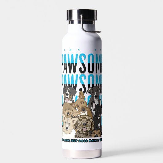 Niedliche Hundsgegenstände | Dog Lover Pub Trinkflasche (Links)