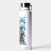 Niedliche Hundsgegenstände | Dog Lover Pub Trinkflasche (Rückseite)