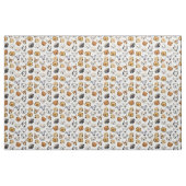 Niedliche Hundsgegenstände Stoff (Fat Quarter (45,7 x 55,9 cm))