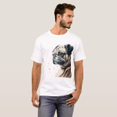 Niedliche Hundskizze T-Shirt (Vorne ganz)