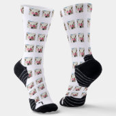Niedliche Hundsmustersocken Socken (Gewinkelt)