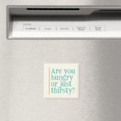 Niedliche Hunger oder Durst Motivierend Diät Erinn Magnet (In Situ (Geschirrspüler))