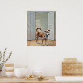 Niedliche Husky Puppy Print, Value Poster Paper (M (Küche)