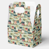 Niedliche Hütte Erwärmung Party Geschenkschachtel (Geöffnet)