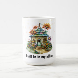 Niedliche Hütte Kaffeetasse