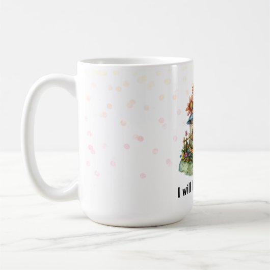 Niedliche Hütte Kaffeetasse (Links)