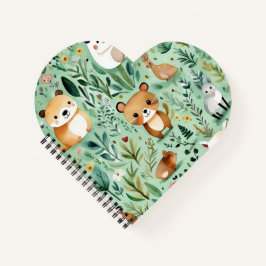 Niedliche Hütte Kern-Grünfeld Magnetische Rahmen Notizblock