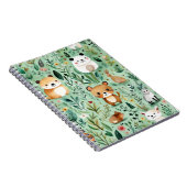 Niedliche Hütte Kern-Grünfeld Magnetische Rahmen Notizblock (Rechte Seite)