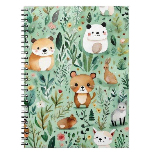 Niedliche Hütte Kern-Grünfeld Magnetische Rahmen Notizblock (Vorderseite)