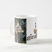 Niedliche, i-Herzgiraffen, w-Fotos der Mammas u. Kaffeetasse (Vorderseite Links)