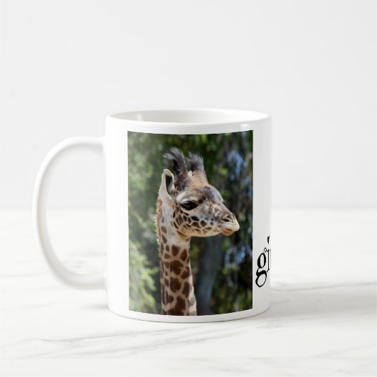 Niedliche, i-Herzgiraffen, w-Fotos der Mammas u. Kaffeetasse (Links)