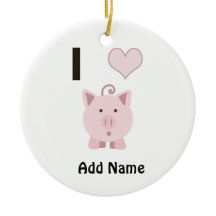 Niedliche i-Herzschweine Desgin