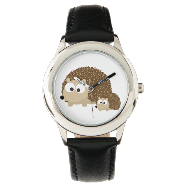 Niedliche Igel Armbanduhr (Vorderseite)
