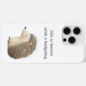 Niedliche Igel Case-Mate iPhone Hülle (Rückseite (Horizontal))