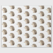 Niedliche Igel Geschenkpapier (Flach)