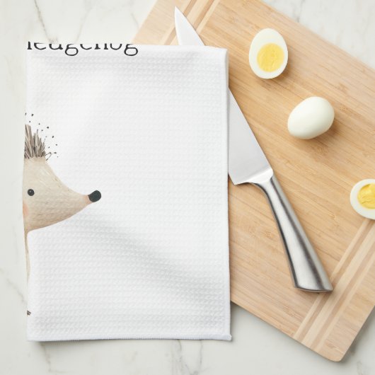 Niedliche Igel Geschirrtuch (Viertel Falte)