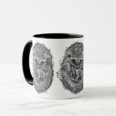 Niedliche Igel-Kombi-Tasse Tasse (Vorderseite Links)