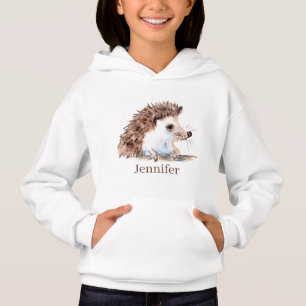 niedliche Igel-Liebhaber tragen den Namen Hoodie