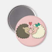 Niedliche Igel Magnet (Vorderseite/Rückseite)