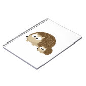 Niedliche Igel Notizblock (Linke Seite)