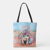 Niedliche Igel-Pasten Tasche (Rückseite)